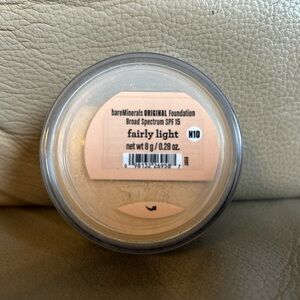 bareMinerals Original Foundation *FAIRLY LIGHT N10* SPF 15 Full 8g / 0.28oz NEW